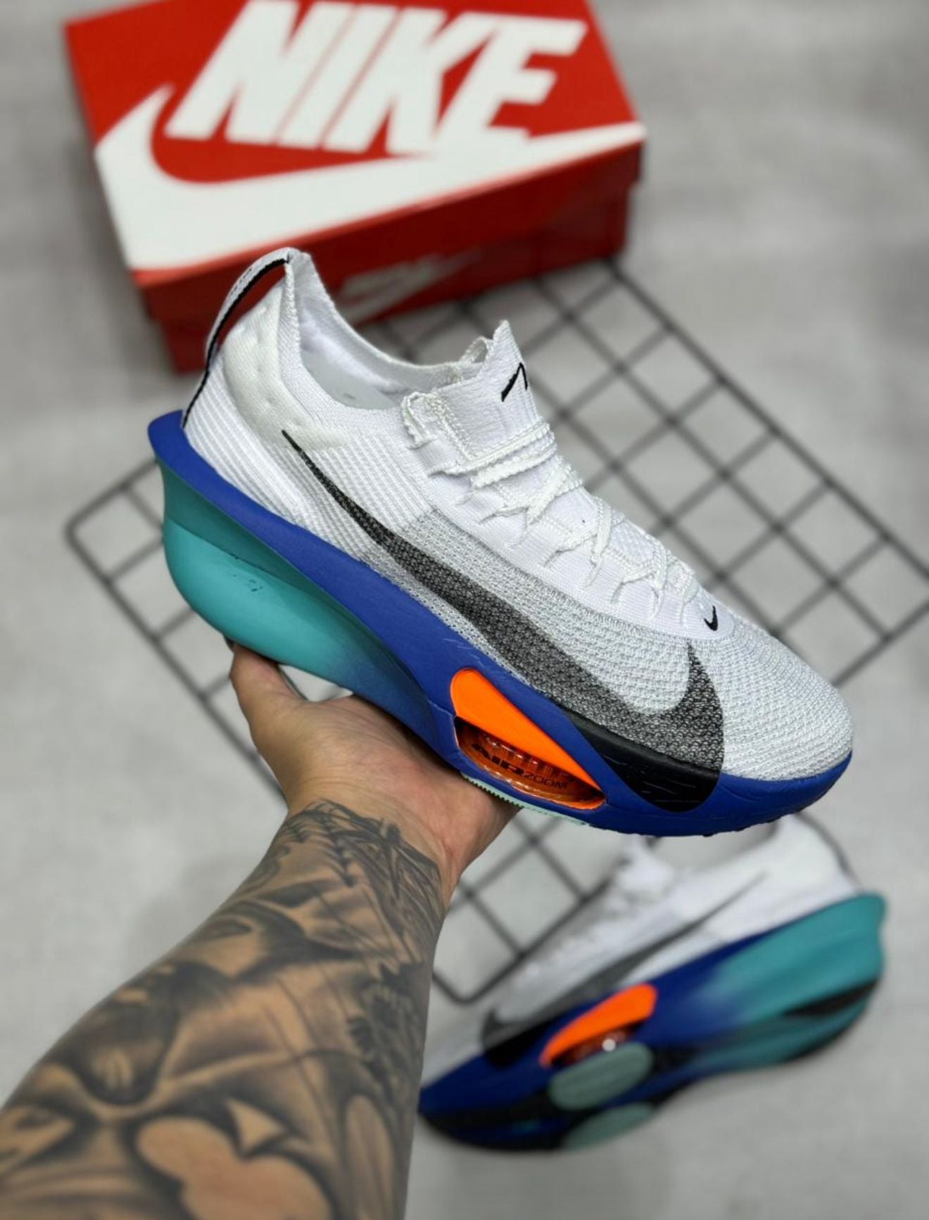 Nike Air Zoom Tempo - Gris y Azul
