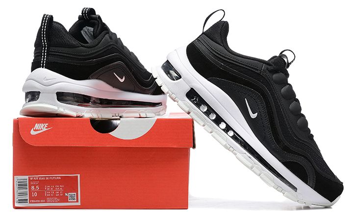 Nike Air Max 97 Futura Negras y Blanco