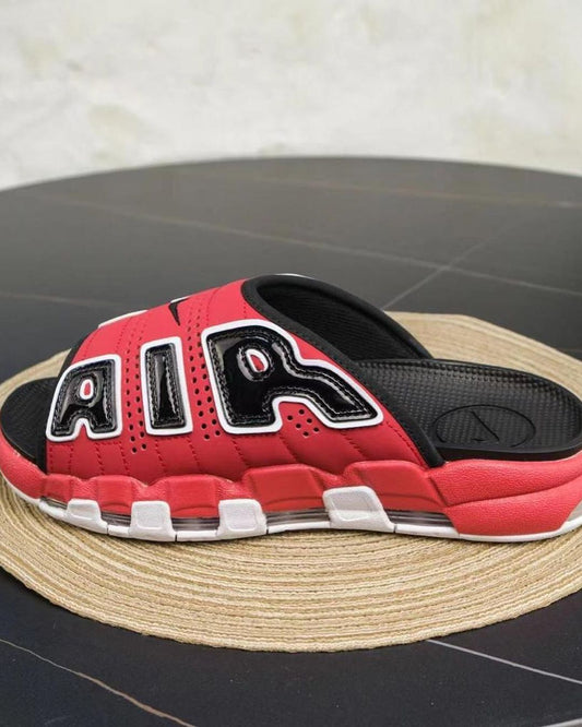 Nike Air UPTEMPO Chanclas - Rojas