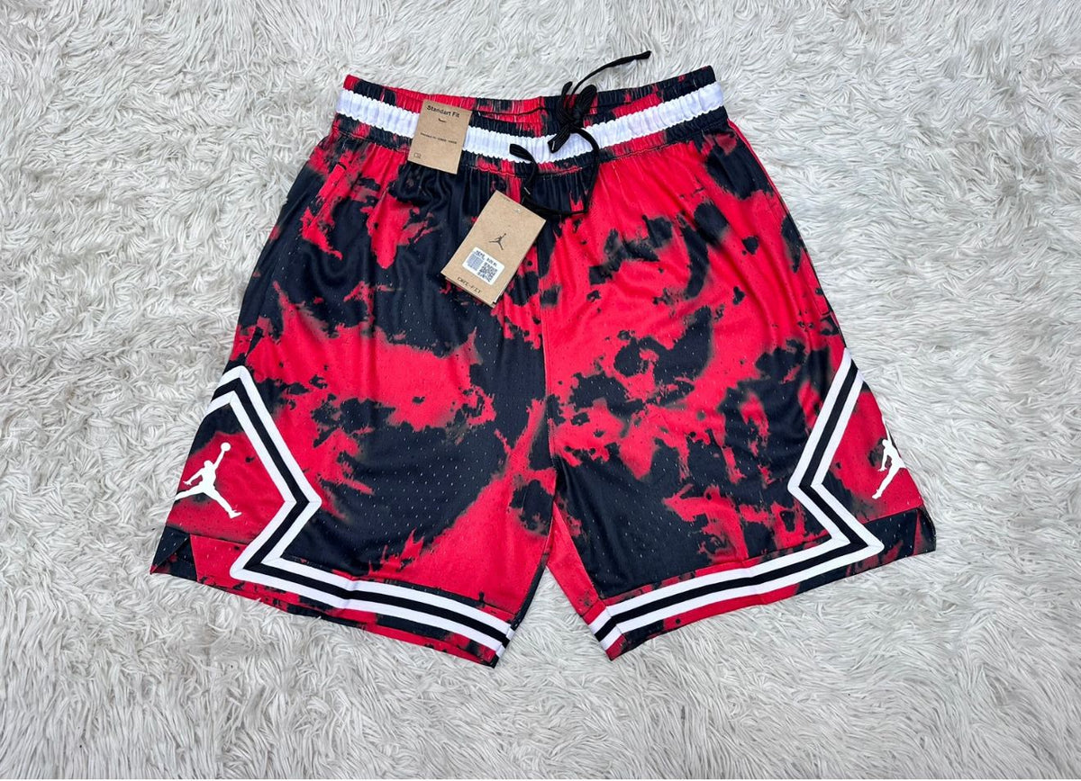 Short Jordan Diamond - Diseño Camuflado Rojo