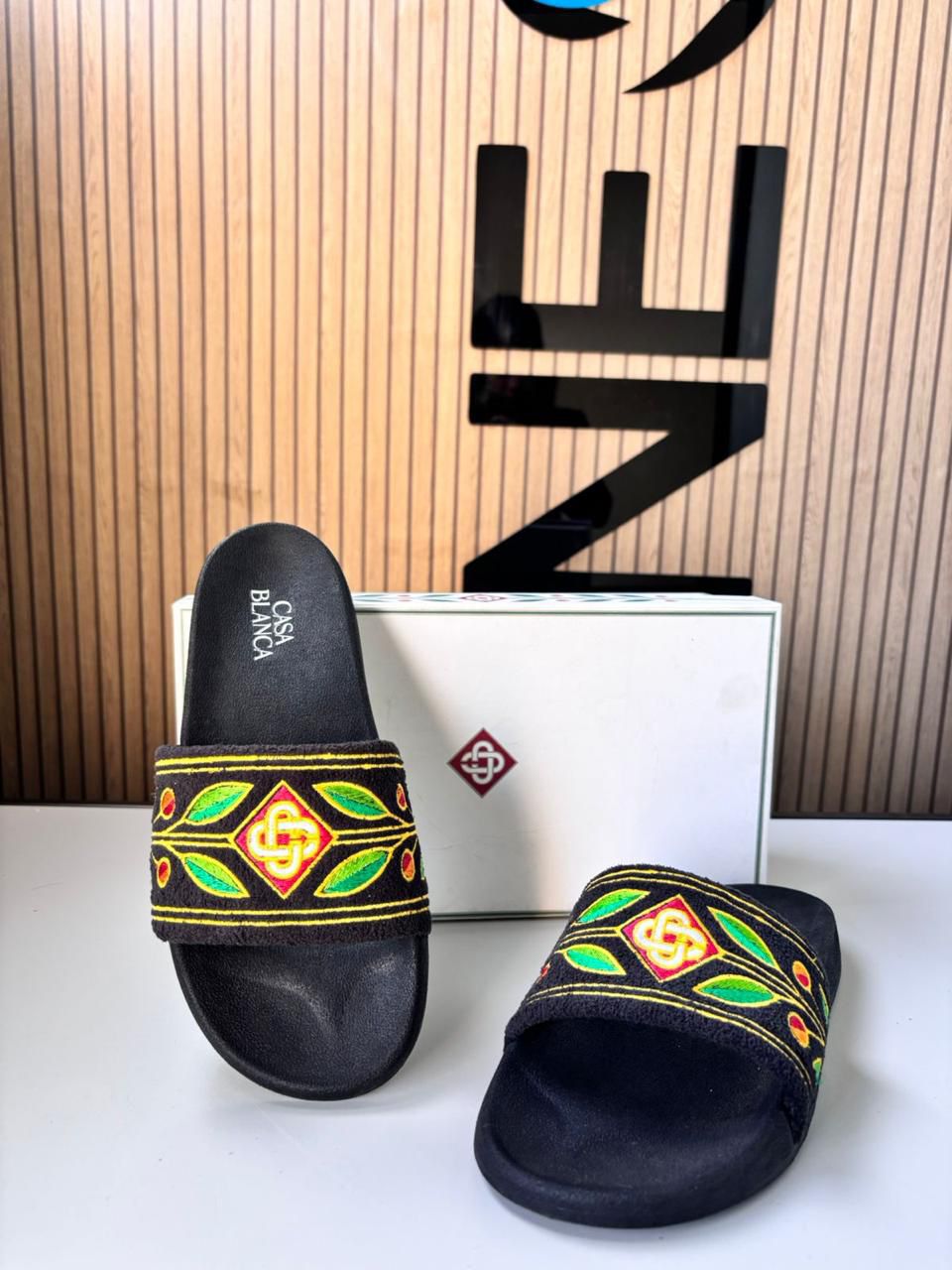Chanclas Casablanca - Negras