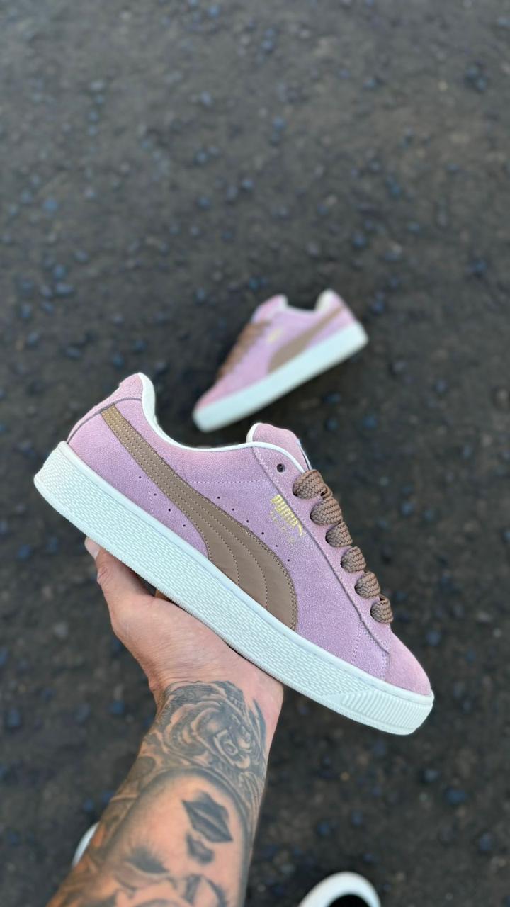 PUMA Suede XL - Rosadas y Marrón