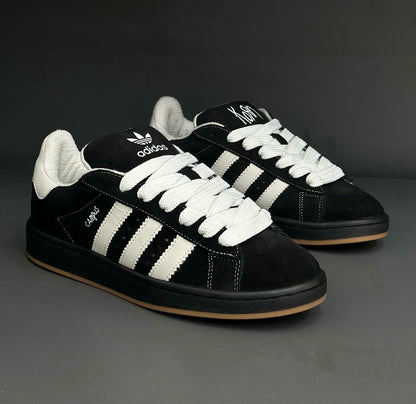 Adidas Campus 00S - Negras y Blanco Korn