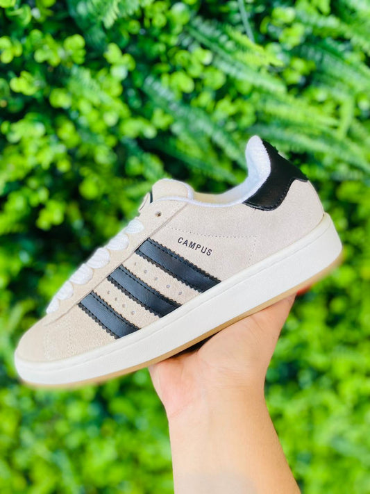 Adidas Campus 00S - Crema y Negro