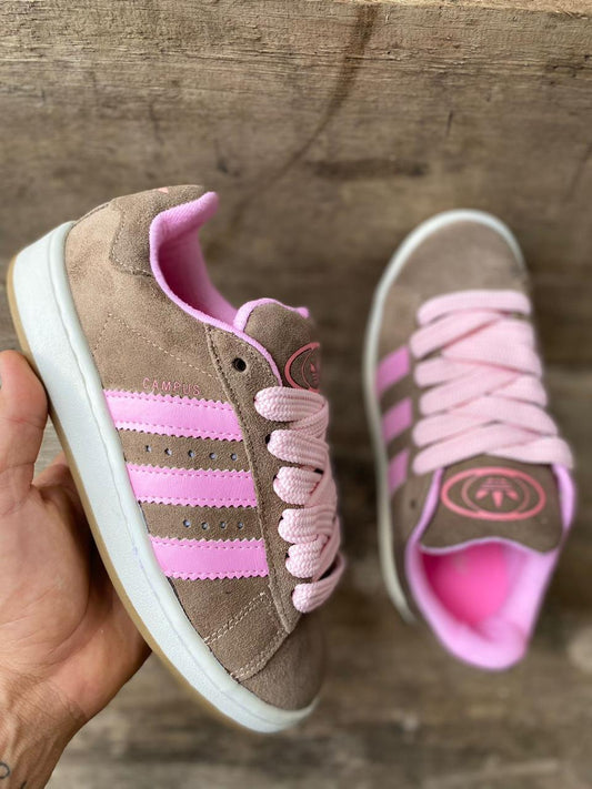 Adidas Campus 00S - Marrones y rosadas