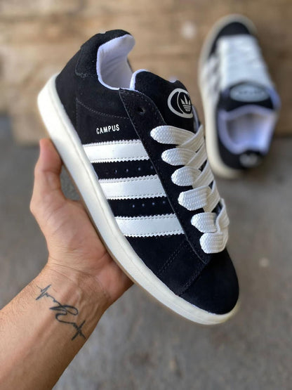 Adidas Campus 00S - Negras y Blanco