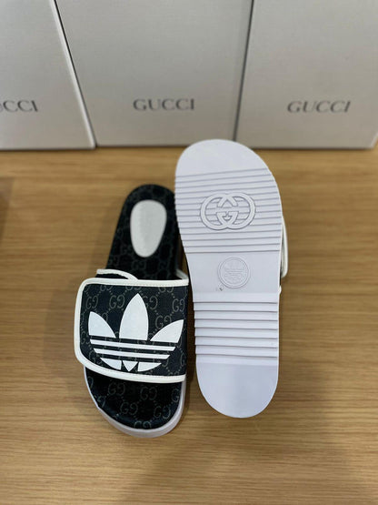 Adidas x GUCCI - Chanclas Negras