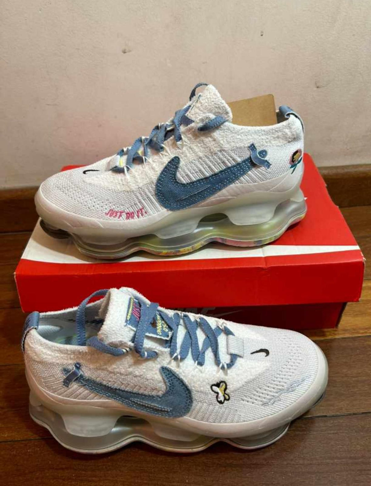 Nike Air Max Scorpion - Gris y Azul