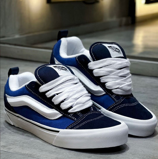 Vans Knu Skool - Azul y Blanco