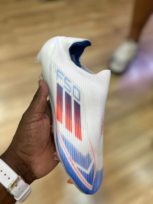 Zapas Futbol Adidas - Blancas y Rojas
