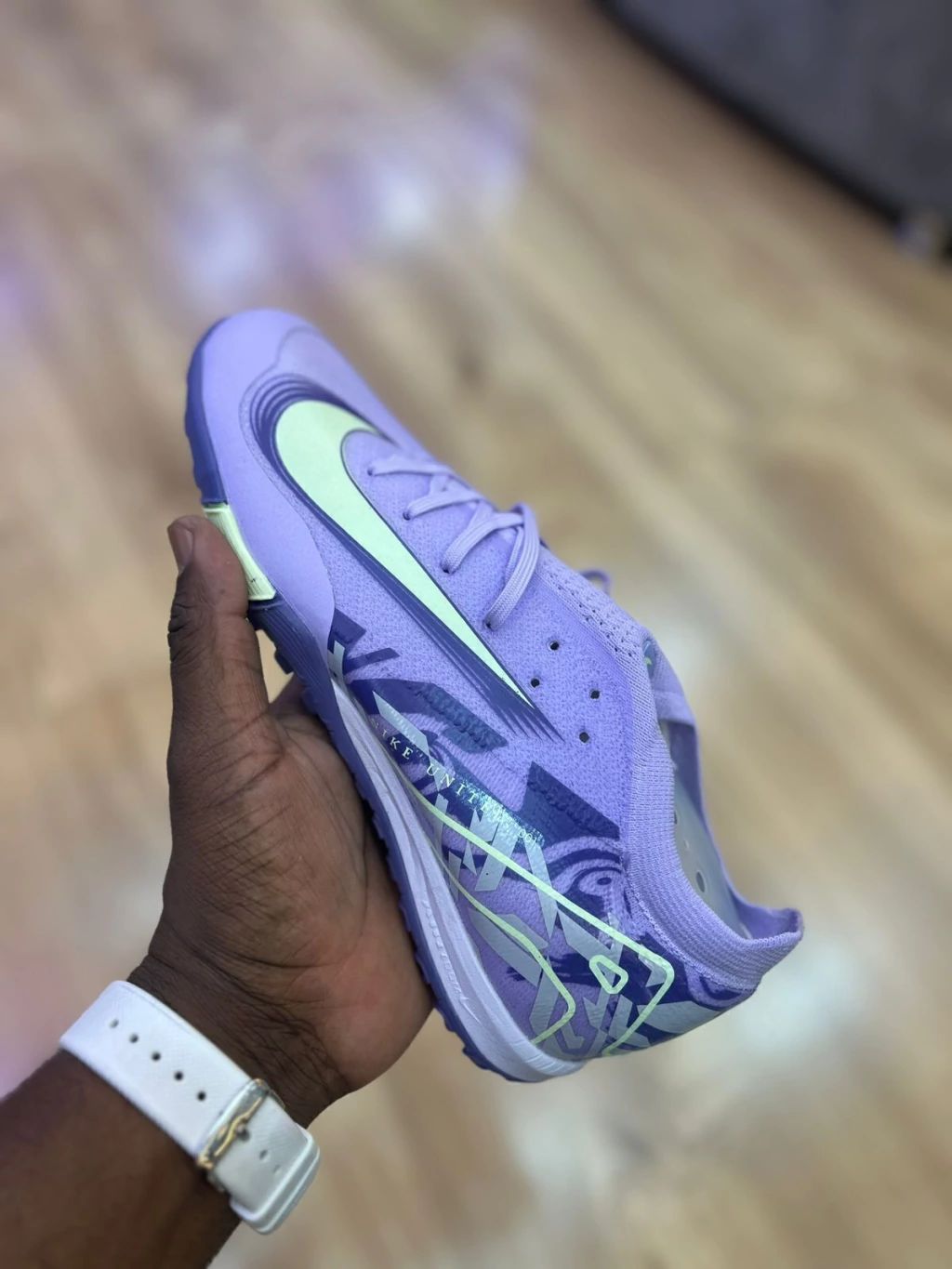 Nike Society Futbol - Violeta y Verde