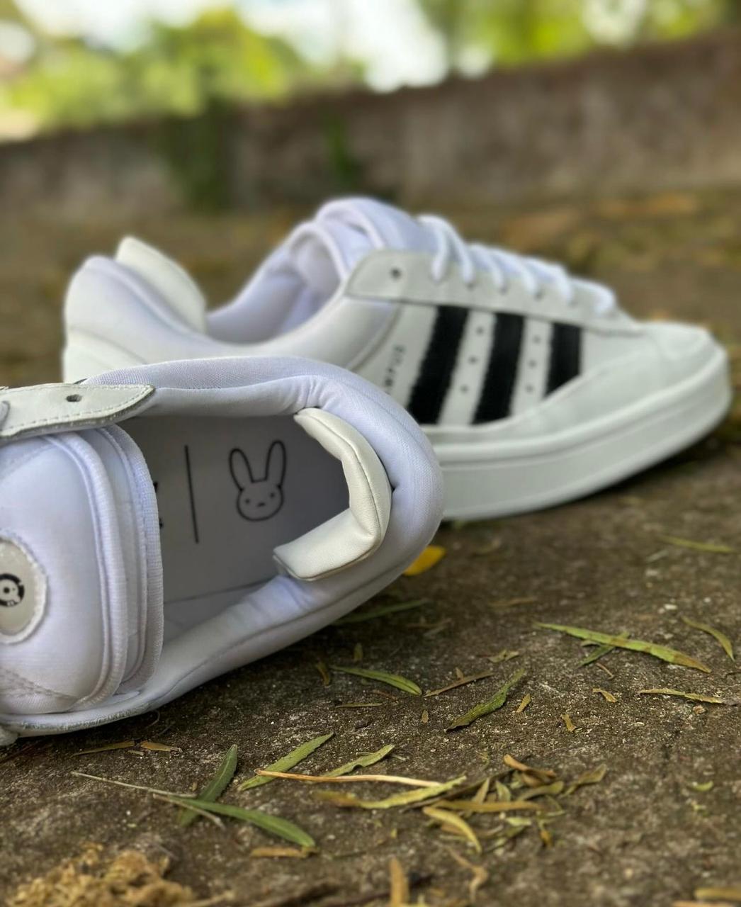 Adidas Campus 00S x BAD BUNNY Blancas