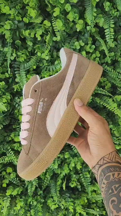 PUMA Suede XL - Marrón y Rosado